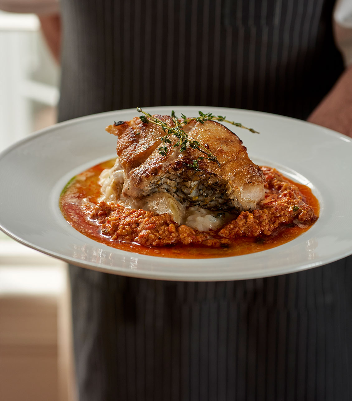 Boutique hospitality combining fine dining and lodging in the Hamptons